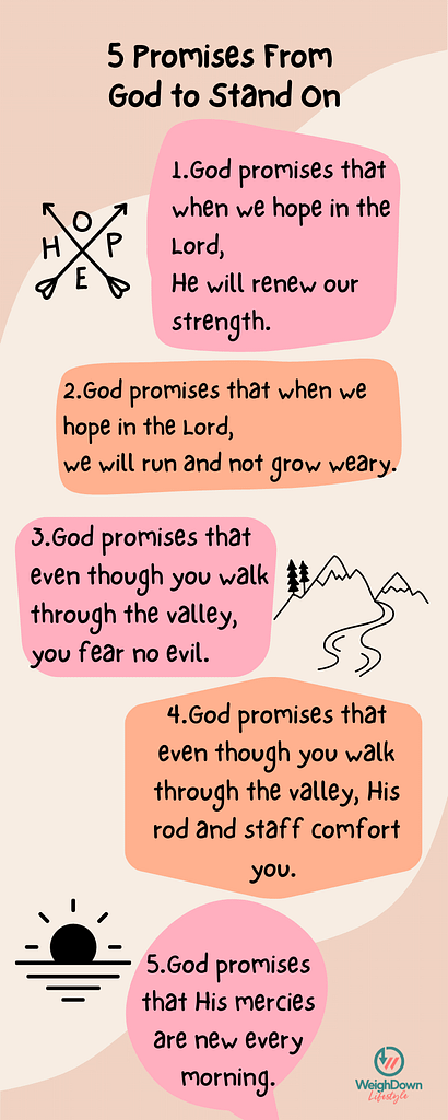 Promises From God Infographic